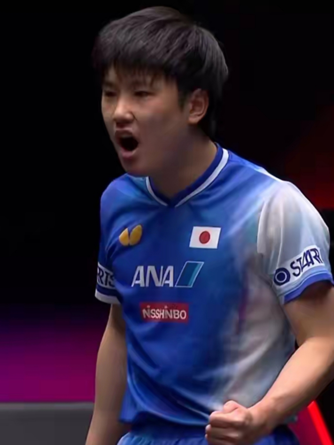 英国乒乓球队翻盘日本乒乓球队，张本智和爆发神勇