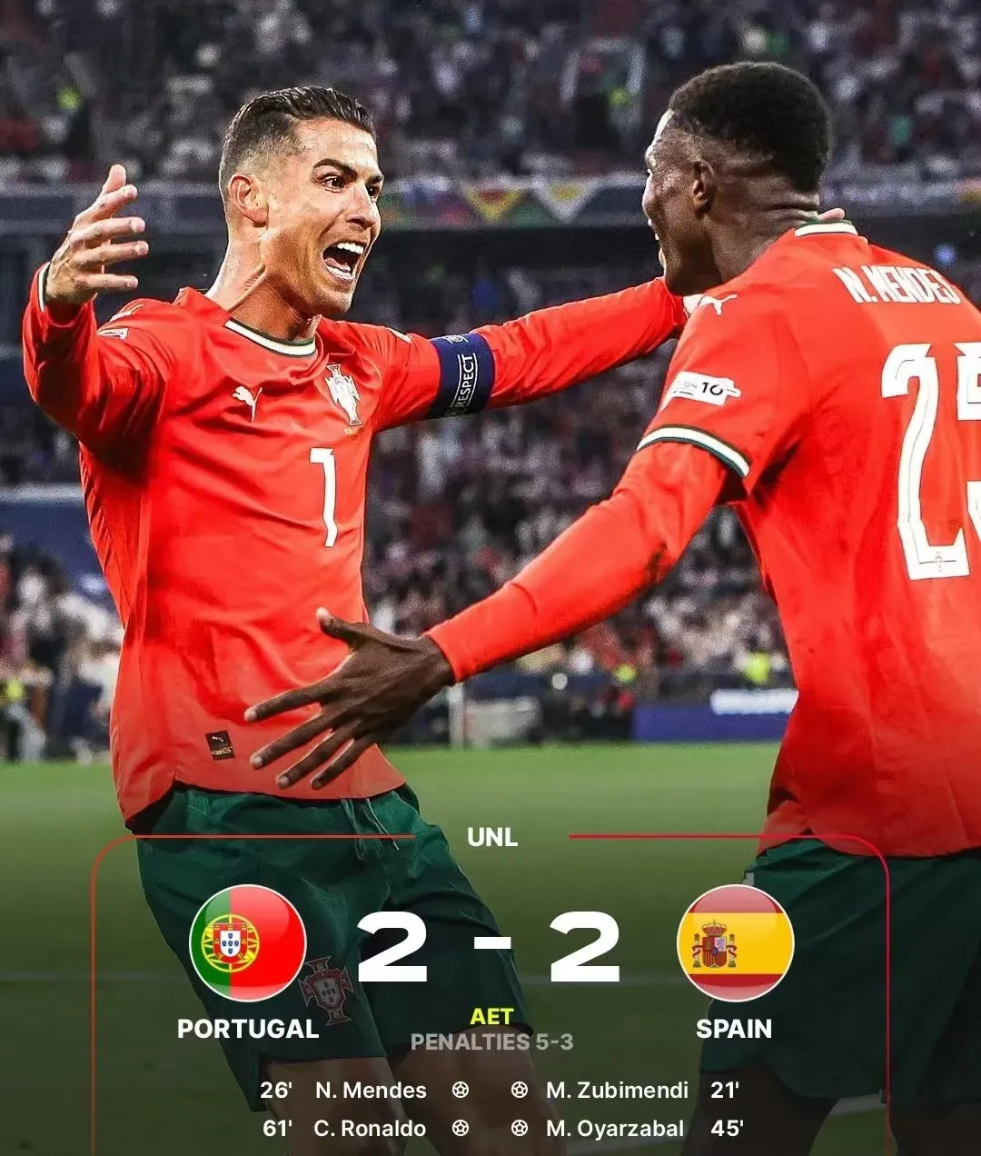 奥地利逆转西班牙，卡塞米罗关键制胜